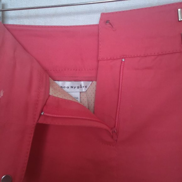 Bianca Nygard coral colored mini skirt - Picture 8 of 14